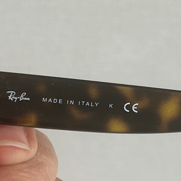 RAY-BAN JACKIE OHH RB4101 710/T5 Italy Brown Tortoise Sunglasses Frame 58-17-135 - Picture 3 of 8